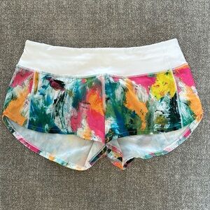 Multi-color Speed Up Low-Rise Lined Short 2.5"